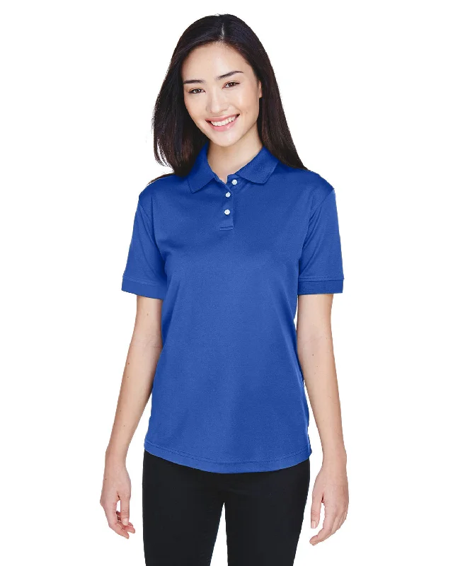 UltraClub U8315L Ladies' Platinum Performance Piqu Polo with TempControl Technology